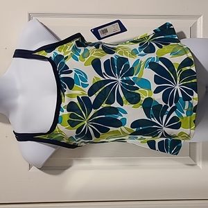 NWT, WaterPro, "Tropic Breeze" tankini top. Size 22